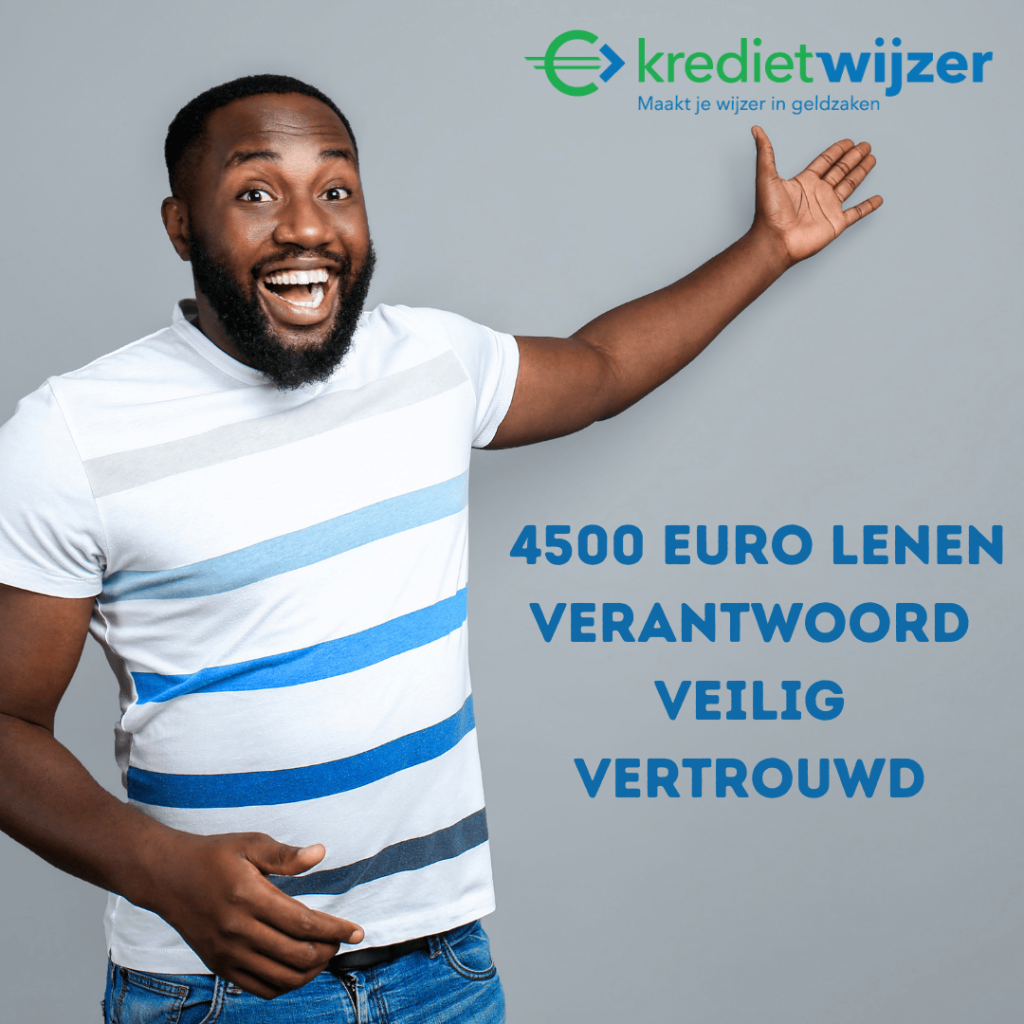 4500 euro lenen 