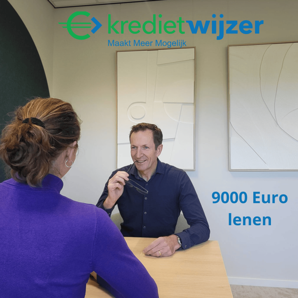9000 euro lenen